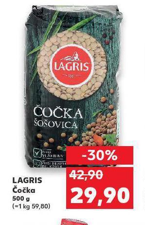 Kaufland Lagris čočka nabídka