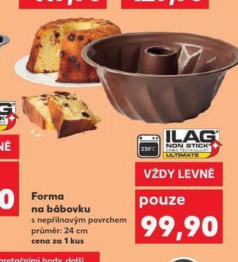 Kaufland Forma na bábovku nabídka