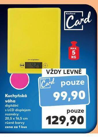 Kaufland Kuchyňská váha nabídka