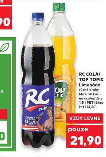 Kaufland Rc cola nabídka