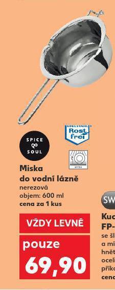 Kaufland Miska do vodní lázně nabídka