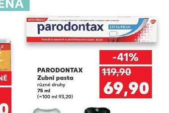 Kaufland Parodontax zubní pasta nabídka