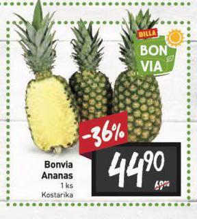 Billa Ananas nabídka