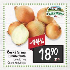 Billa Cibule žlutá nabídka