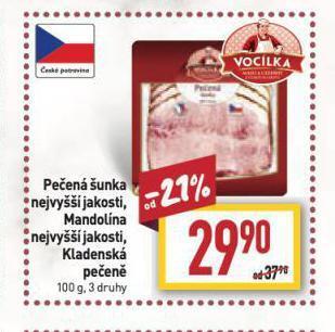 Billa Kladenská pečeně nabídka