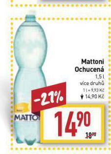 Billa Mattoni nabídka