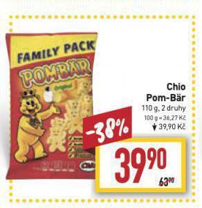 Billa Chio pom-bar nabídka