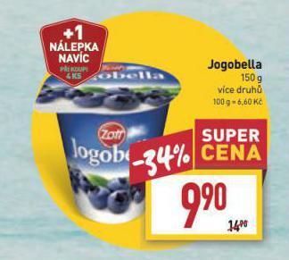 Billa Jogobella nabídka