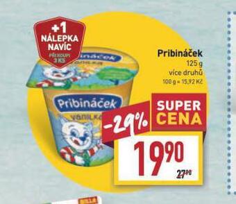 Billa Pribináček nabídka