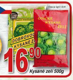 Hruška Kysané zelí nabídka