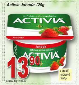Hruška Activia nabídka