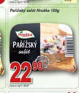 Hruška Pařížský salát nabídka