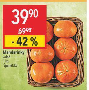 Globus Mandarinky nabídka