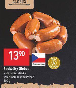 Globus Špekáčky nabídka