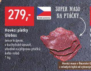 Globus Hovězí plátky nabídka