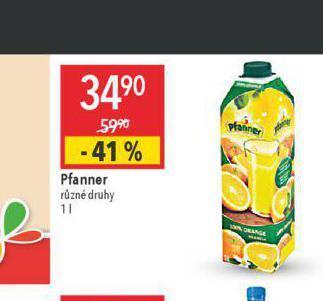 Globus Pfanner nabídka