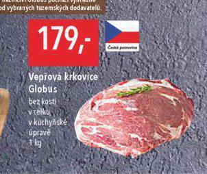 Globus Vepřová krkovice nabídka