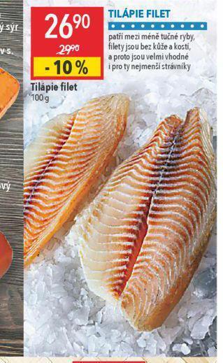 Globus Tilápie filet nabídka