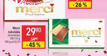Globus Merci čokoláda nabídka