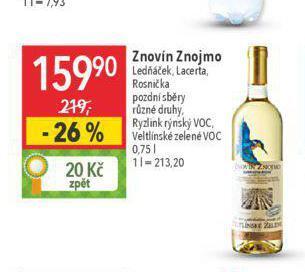 Globus Znovín znojmo nabídka