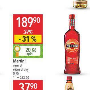 Globus Martini nabídka