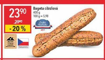 Globus Bageta cibulová nabídka