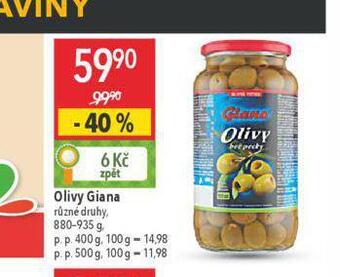 Globus Olivy giana nabídka