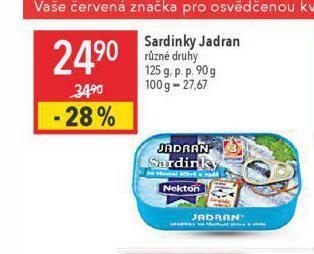 Globus Sardinky jadran nabídka
