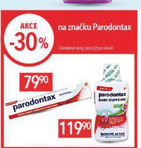 Globus Parodontax ústní voda nabídka