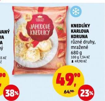 Penny Market Knedlíky karlova koruna nabídka