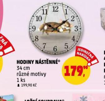 Penny Market Hodiny nástěnné nabídka