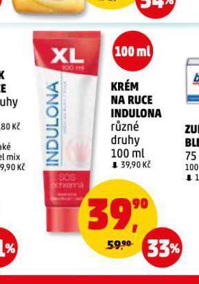 Penny Market Indulona krém na ruce nabídka