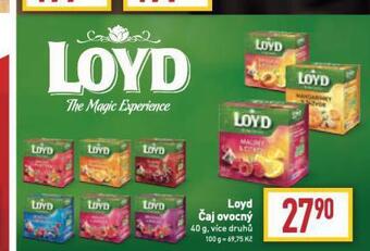 Billa Loyd čaj nabídka
