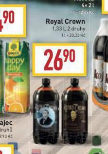 Billa Royal crown nabídka