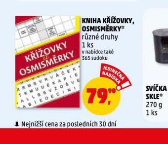 Penny Market Kniha křížovky, osmisměrky nabídka