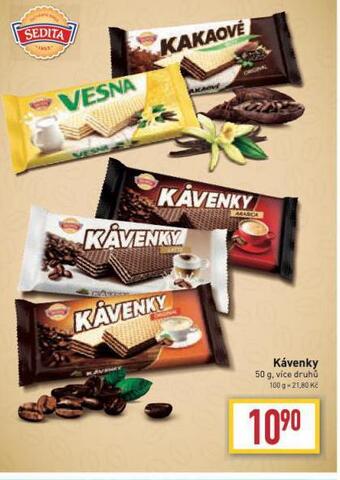 Billa Kávenky nabídka