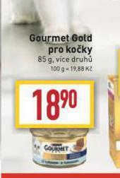Billa Gourmet gold pro kočky nabídka