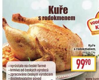 Billa Kuře s rodokmenem nabídka
