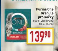 Billa Purina one granule pro kočky nabídka