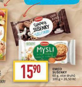 Billa Emco sušenky nabídka