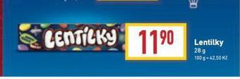 Billa Lentilky nabídka