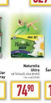 Billa Naturella dámské vložky nabídka