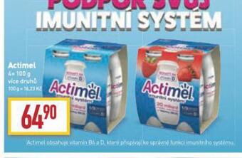 Billa Actimel nabídka