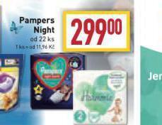 Billa Pampers pleny nabídka