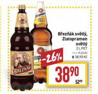 Billa Pivo březňák nabídka