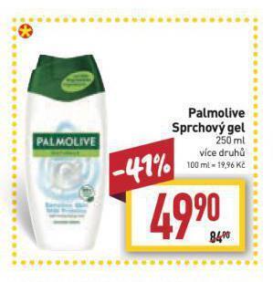 Billa Palmolive sprchový gel nabídka