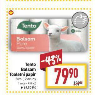 Billa Tento toaletní papír nabídka