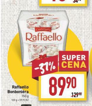 Billa Raffaello bonboniéra nabídka