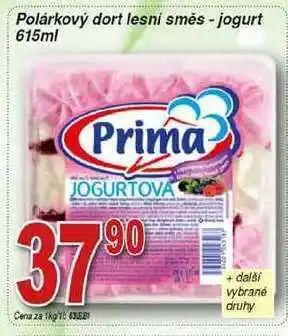 Hruška Prima polárkový dort lesní směs - jogurt 615ml nabídka