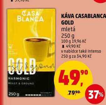 Penny Market Káva casablanca gold, 250 g nabídka